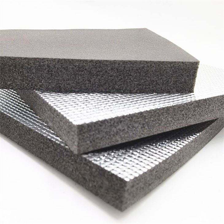 Aislamiento de espuma XPE de papel de aluminio ignífugo